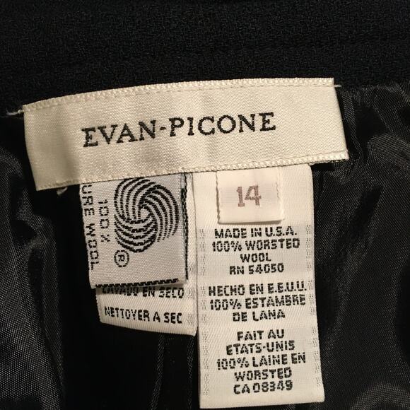 Evan Picone 100 % wool mini pencil skirt. Made in the USA - Picture 2 of 11